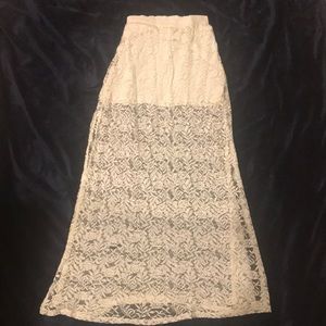 Abercrombie and Fitch lace skirt